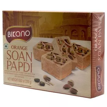 Халва с орехами Соан Папди Бикано | Bikano Soan Papdi Orange 250g