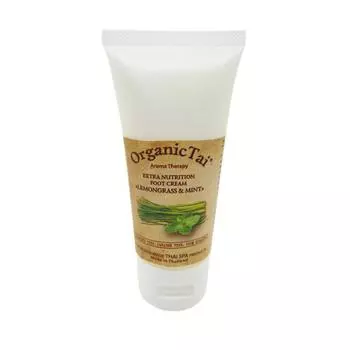 Экстраувлажняющий крем для ног Лемонграсс и мята (foot cream) Organic Tai | Органик Тай 60мл