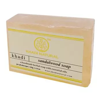 Натуральное мыло с сандалом Khadi Natural | Кади Нейчерал 125г