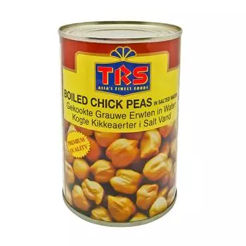 Нут консервированный (canned chickpeas) TRS | ТиАрЭс 400г