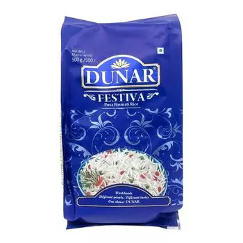 Рис Басмати Фестива (basmati rice) Dunar | Дунар 500г