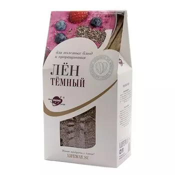 Семена льна для салатов и проращивания (flax seeds) LifeWay | Образ Жизни 500г