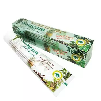 Зубная паста с травами (toothpaste) Sangam | Сангам 100г