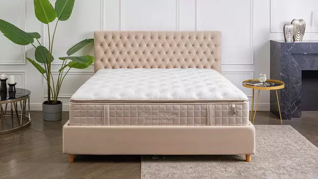 Анатомический матрас Grether Wells Heaven De Luxe кремовый