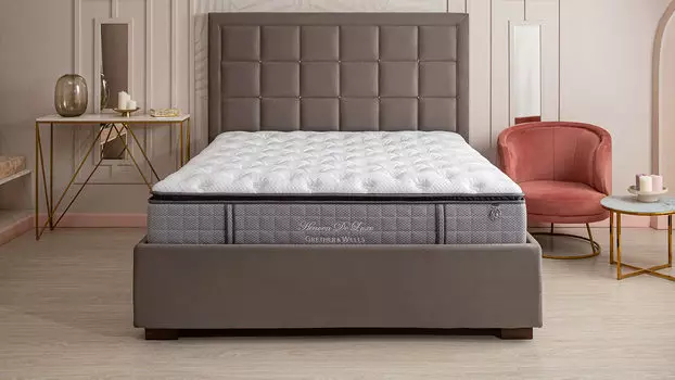 Анатомический матрас Grether Wells Heaven De Luxe серый