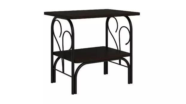 Тумба прикроватная Arle, цвет черный