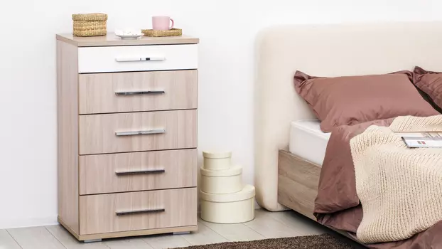 Комод Aurora, цвет: Ясень Шимо mWhite