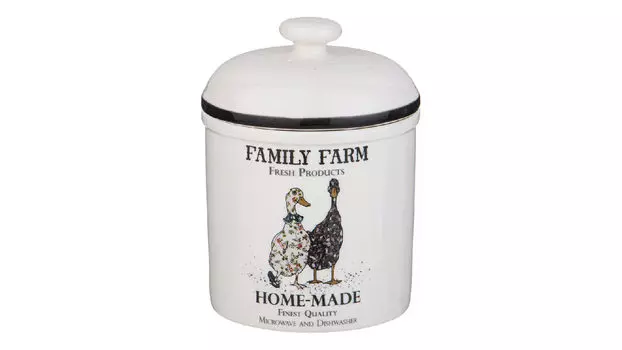 Банка для сыпучих продуктов Family Farm 0,5 л