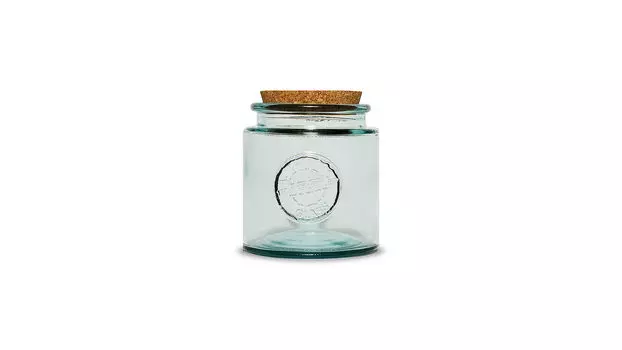 Банка с крышкой Authentic, цвет прозрачный