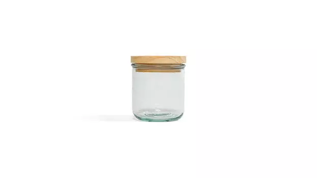 Банка с крышкой Madera, цвет прозрачный