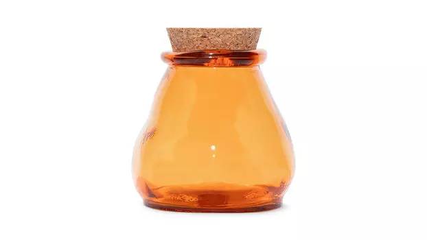 Банка с крышкой Sac, цвет оранжевый