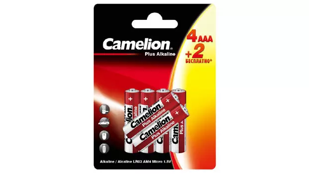 Батарейка щелочная 6 шт. 4 2LR03-BP блистер