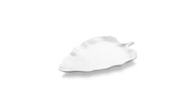 Блюдо для сервировки Leaf, цвет белый