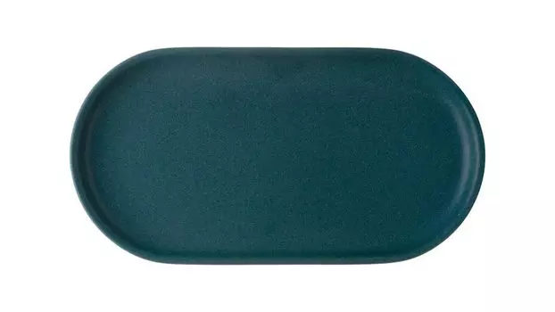 Блюдо сервировочное Happy Mummy, цвет бирюзовый