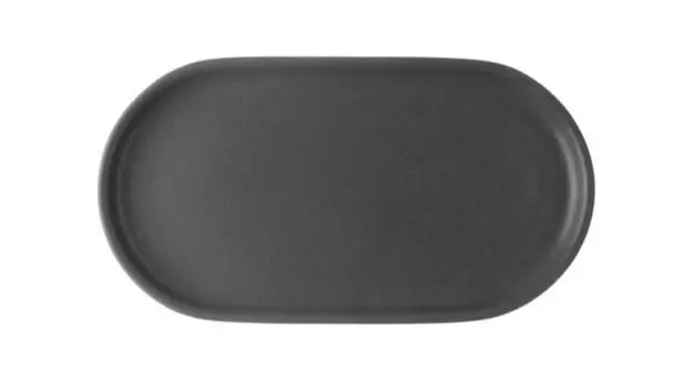 Блюдо сервировочное Happy Mummy, цвет серый