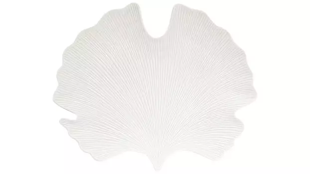 Блюдо сервировочное Мадагаскар 35 29, цвет белый