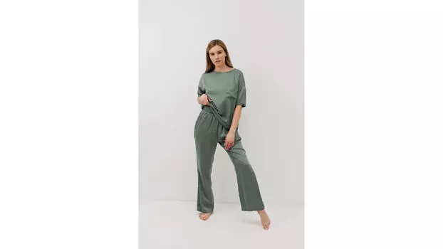 Брюки женские Stay Balanced, цвет зеленый чай
