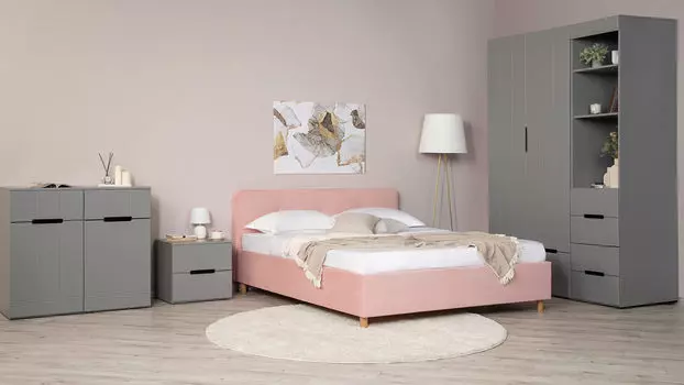 Cпальня Bira, цвет Серый