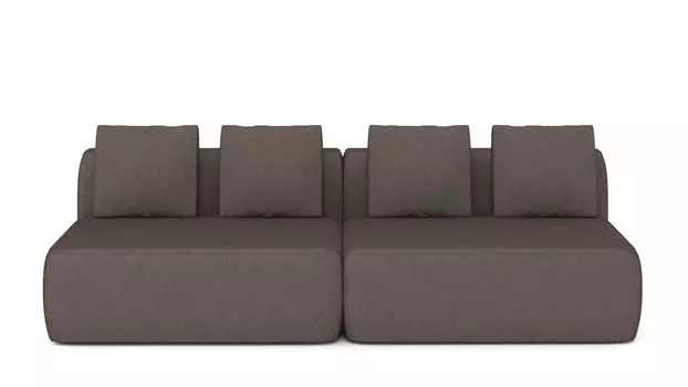 Диван модульный 2-секционный Molto 125 125