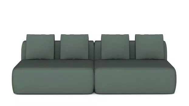 Диван модульный 2-секционный Molto 125 125