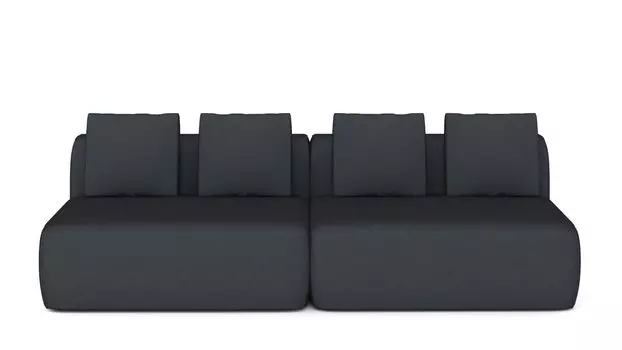 Диван модульный 2-секционный Molto 125 125