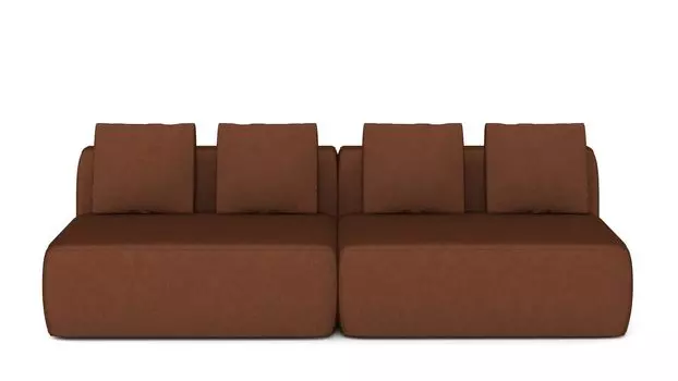 Диван модульный 2-секционный Molto 125 125