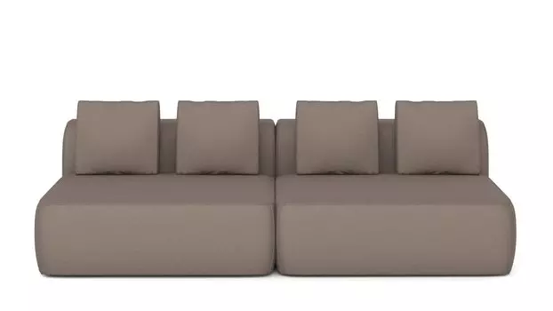 Диван модульный 2-секционный Molto 125 125