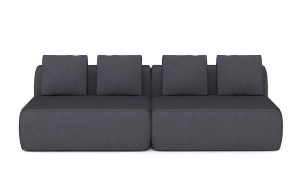 Диван модульный 2-секционный Molto 125 125