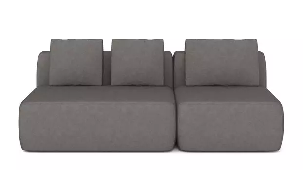 Диван модульный 2-секционный Molto 125 85