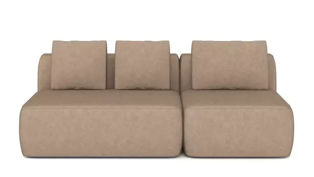 Диван модульный 2-секционный Molto 125 85