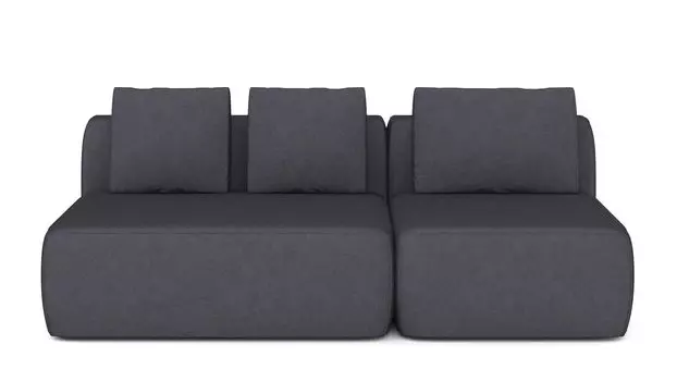 Диван модульный 2-секционный Molto 125 85