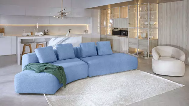 Диван модульный 2-секционный Molto 205 170