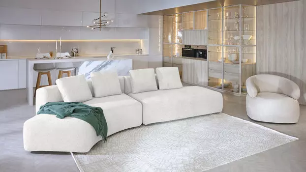 Диван модульный 2-секционный Molto 205 170