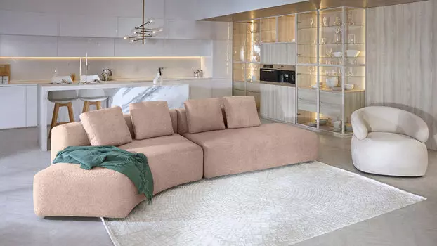 Диван модульный 2-секционный Molto 205 170