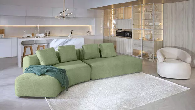 Диван модульный 2-секционный Molto 205 170