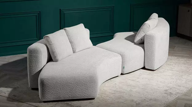 Диван модульный 2-секционный Molto 205 205, реверс