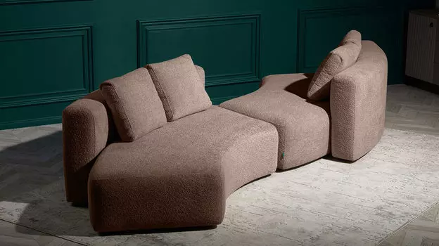 Диван модульный 2-секционный Molto 205 205, реверс