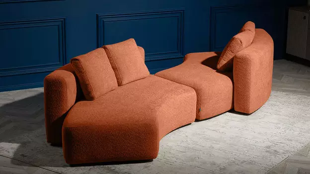 Диван модульный 2-секционный Molto 205 205, реверс