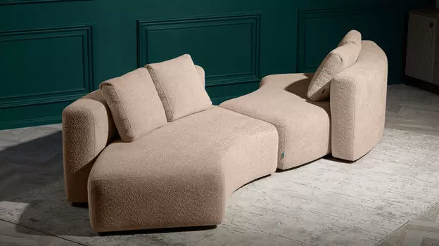 Диван модульный 2-секционный Molto 205 205, реверс