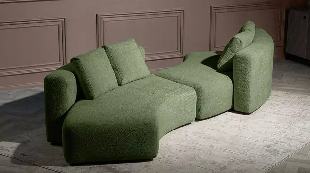 Диван модульный 2-секционный Molto 205 205, реверс