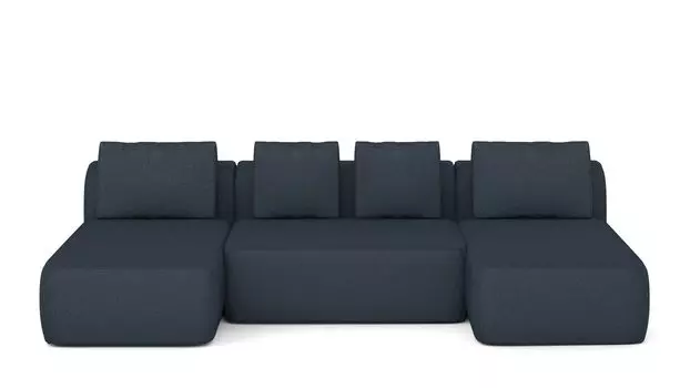 Диван модульный 3-секционный Molto 125 125 125