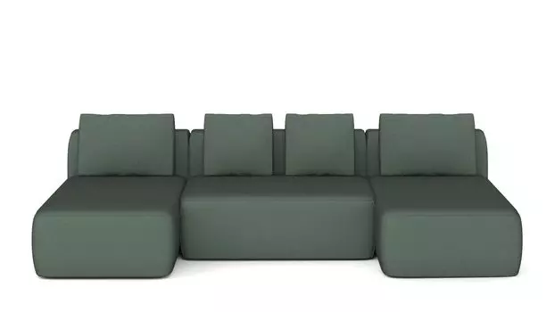 Диван модульный 3-секционный Molto 125 125 125