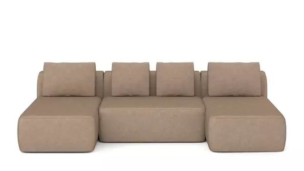 Диван модульный 3-секционный Molto 125 125 125