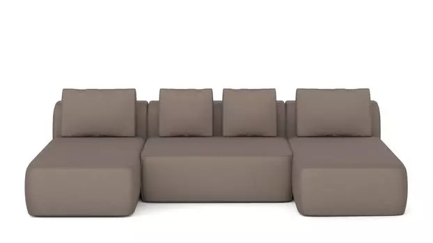 Диван модульный 3-секционный Molto 125 125 125