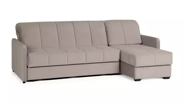 Угловой диван Domo Pro Casanova grey с узкими подлокотниками