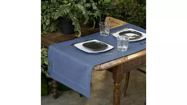 Дорожка сервировочная Askona Home Classic 50 140 синий