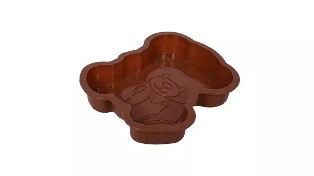 Форма для выпечки Медвежонок, цвет Шоколад