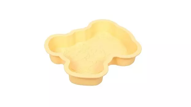 Форма для выпечки Медвежонок, цвет Сливочный