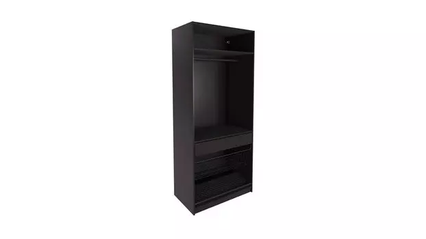 Гардеробная Keep, модуль 100 236 58, набор 2, Графит