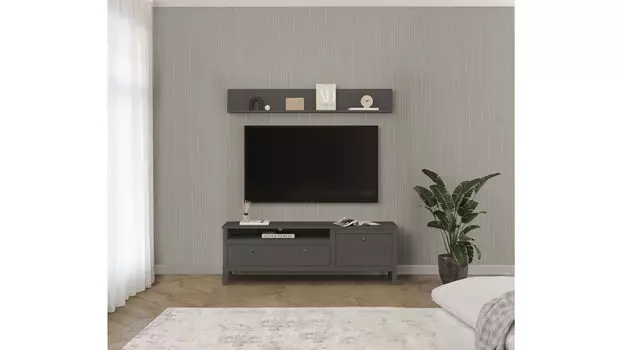 Гостиная Kasli, цвет Графит комбинация 1